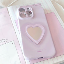 Load image into Gallery viewer, Love mirror three-dimensional application iphone16 mobile phone case Apple 15promax film soft 13 all-inclusive 17 niche
