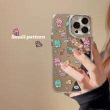 Load image into Gallery viewer, ins wind cute 17pro max for iphone16 iPhone case 12 makeup mirror 11 electroplated mirror 15