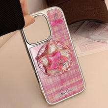 Load image into Gallery viewer, Gilt phone case Apple 16promax red plaid cherry iphone15 electroplating 14 for sweet and cool 17 Huawei