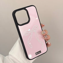Load image into Gallery viewer, Gilt ins sweet cool wind iphone16 apple 17pro max mobile phone case 13 generation 14 bow 12 applicable