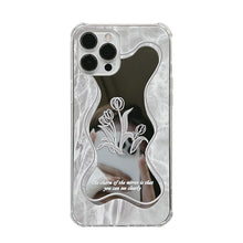 Load image into Gallery viewer, Cold wind flower mirror 16pro max apple iphone17 mobile phone case 15 sets 11 women 8plus suitable X
