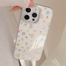 Load image into Gallery viewer, Gilt mobile phone case Apple 16 color small floral 17promax for iPhone14 anti-drop 11 glass 13 hard