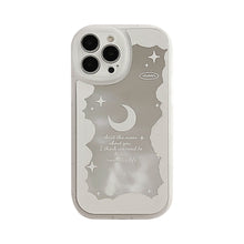 Load image into Gallery viewer, Mirror Starry Sky Cloud 14 for iphone16 mobile phone case 15promax Apple 12 matte Xs makeup mirror 11