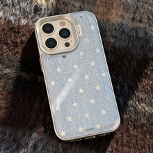 Load image into Gallery viewer, Cowboy star Apple 16 mobile phone case 17promax leather personality 13 suitable for iPhone15 gilt 11 anti-drop