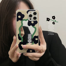Load image into Gallery viewer, Mirror niche personality suitable for 17pro max apple iphone16 mobile phone case 14pro anti-drop 15/8 sets 11
