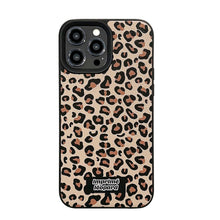 Load image into Gallery viewer, Maillard leopard print iPhone case iPhone16 autumn and winter 17 for 14 leather print 15promax autumn and winter personality