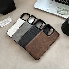 Load image into Gallery viewer, Alligator leather pattern 15 Apple 16 mobile phone case 17promax retro premium style 12 for iPhone13 personality trend