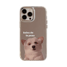 Load image into Gallery viewer, Niche cute mask cat and dog 16 for iPhone17promax Apple 11 couple 15 mirror phone case 12