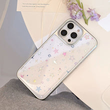 Load image into Gallery viewer, Gilt applicable to Apple 15promax mobile phone case iphone16 Epoxy dopamine star 17 electroplating 14 Huawei