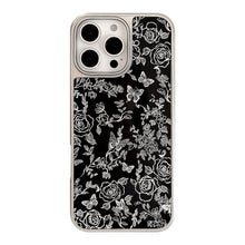 Load image into Gallery viewer, Gilt Apple 16promax mobile phone case iphone17 electroplating 13/14 butterfly 15 premium sense suitable for Huawei