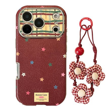 Load image into Gallery viewer, Color star contrast creative application iphone17promax mobile phone case Apple 16 anti-drop 13 all-inclusive 15 hand rope