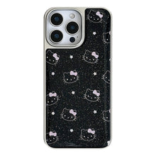 Load image into Gallery viewer, Gilt glitter ins star cat with 16promax apple 15 mobile phone case iphone17 electroplating Huawei P70