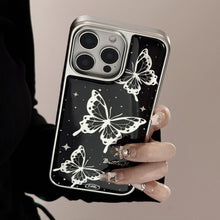 Load image into Gallery viewer, Gilt iphone16 Epoxy Case Apple 15Pro Max Mobile Phone Case 14 Dark Wind Butterfly 17 Suitable for Huawei