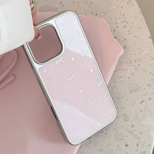 Load image into Gallery viewer, Gilt applicable to Apple 16Pro Max mobile phone case iphone17 electroplated bow 14 small fresh Huawei P70