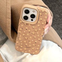 Load image into Gallery viewer, Autumn small flowers are suitable for iphone16 Apple 17promax mobile phone case 15 retro 14 suede 13 generation hair