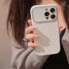 Load image into Gallery viewer, Sweet small floral application Apple 16 mobile phone case 15promax silver 17 leather iphone14 small fresh 12