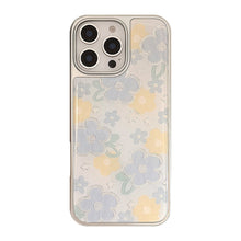 Load image into Gallery viewer, Gilt ins oil painting flower apple 16promax mobile phone case iphone15 Epoxy 17 suitable for huawei mate70