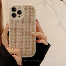 Load image into Gallery viewer, Retro 17promax Apple 16 mobile phone case iphone14 plaid 13pro set 8 suitable for 11 generation hair 12 flannel