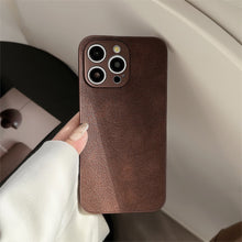 Load image into Gallery viewer, Applicable to iPhone15 iPhone case 14promax Maillard brown ins moon pit pattern 11 cortex 13 premium X