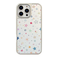 Load image into Gallery viewer, Dopamine star applies to 16 apple 15promax mobile phone case iphone17 mirror 13 electroplating 15 sweet cool hard