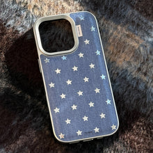Load image into Gallery viewer, Cowboy star Apple 16 mobile phone case 17promax leather personality 13 suitable for iPhone15 gilt 11 anti-drop