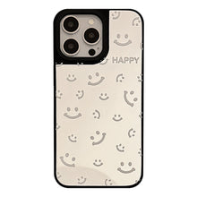 Load image into Gallery viewer, Applicable to Apple 16Pro mobile phone case max mirror smile full screen iphone15 minimalist 13 anti-drop 17 niche hard