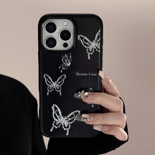 Load image into Gallery viewer, Gilt ins butterfly iphone17 apple 15promax phone case 13/14 glass 12 for 16plus hard