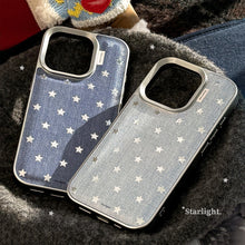 Load image into Gallery viewer, Cowboy star Apple 16 mobile phone case 17promax leather personality 13 suitable for iPhone15 gilt 11 anti-drop