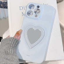 Load image into Gallery viewer, Love mirror three-dimensional application iphone16 mobile phone case Apple 15promax film soft 13 all-inclusive 17 niche