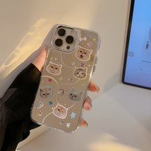 Load image into Gallery viewer, Diamond cat iPhone16 iPhone case 17 Electroplated mirror 13 Advanced sense 12 Applicable to 15pro max