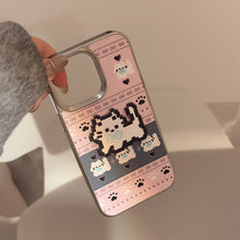 Load image into Gallery viewer, Fair Island cartoon apple 16 mobile phone case 17promax leather 15 for iPhone13 plating hard 11 couple
