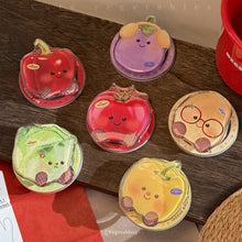Load image into Gallery viewer, Gilt Vegetable Cartoon Suitable for Magsafe Magnetic Bracket Mobile Phone Airbag Bracket Telescopic Portable Advanced Personality