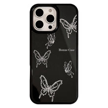 Load image into Gallery viewer, Gilt ins butterfly iphone17 apple 15promax phone case 13/14 glass 12 for 16plus hard