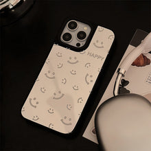 Load image into Gallery viewer, Applicable to Apple 16Pro mobile phone case max mirror smile full screen iphone15 minimalist 13 anti-drop 17 niche hard