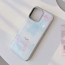 Load image into Gallery viewer, Gilt iphone16 mobile phone case 15promax plaid cartoon puppy 14 Apple 13 Epoxy 17 for Huawei