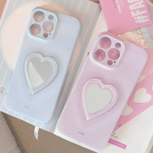 Load image into Gallery viewer, Love mirror three-dimensional application iphone16 mobile phone case Apple 15promax film soft 13 all-inclusive 17 niche