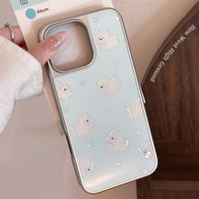 Load image into Gallery viewer, Gilt apple 16 pro mobile phone case max west highland magnetic suction bracket iphone17 electroplated silver 14 suitable for Huawei