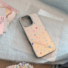 Load image into Gallery viewer, Dopamine star applies to 16 apple 15promax mobile phone case iphone17 mirror 13 electroplating 15 sweet cool hard
