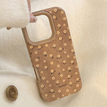 Load image into Gallery viewer, Autumn small flowers are suitable for iphone16 Apple 17promax mobile phone case 15 retro 14 suede 13 generation hair