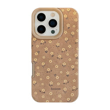 Load image into Gallery viewer, Autumn small flowers are suitable for iphone16 Apple 17promax mobile phone case 15 retro 14 suede 13 generation hair