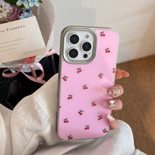 Load image into Gallery viewer, Gilt ins cherry full screen Apple 16 mobile phone case 17pro max suitable for iPhone15 anti-drop 14 glass 13
