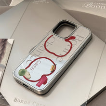 Load image into Gallery viewer, Premium sense is suitable for 16promax mobile phone case iphone17 mirror line Apple 15 electroplating silver 13 generation