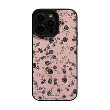 Load image into Gallery viewer, Black Rose Flower Apple 15 Mobile Phone Case 17promax Gentle Powder 11 Suitable for iPhone16 Cortex 12 Premium