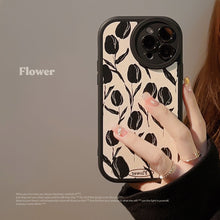 Load image into Gallery viewer, Cold wind tulip iPhone14Pro max for 13 iPhone case 15 Simple 11 Gen hair X Premium