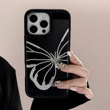 Load image into Gallery viewer, Gilt ins butterfly suitable for 16 apple 15pro max mobile phone case iphone14 acrylic 17 personality Europe and America