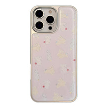 Load image into Gallery viewer, Gilt apple 16pro max mobile phone case iphone17 color polka dot cute rabbit 15 for 13 huawei p70