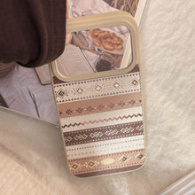 Load image into Gallery viewer, Gilt leather Apple 17promax mobile phone case 16 for iPhone15 personalized brown texture 13 Huawei Samsung
