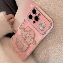 Load image into Gallery viewer, Pink God of Wealth gift for iphone16 iPhone case 14promax cortex 15 three-dimensional 17 New Year