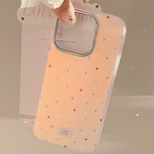 Load image into Gallery viewer, Gilt colored stars for iphone17Promax mobile phone case Apple 16 laser 13 anti-drop 14 fresh 15