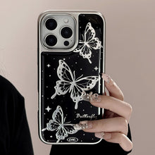 Load image into Gallery viewer, Gilt iphone16 Epoxy Case Apple 15Pro Max Mobile Phone Case 14 Dark Wind Butterfly 17 Suitable for Huawei
